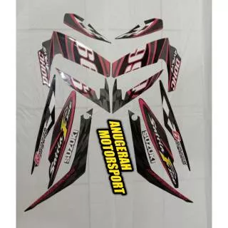 Striping Satria Fu 2012 2013 pink hitam