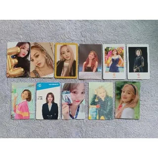 Official Photocard Jihyo Twice Feel Special Merry & Happy What is Love Summer Night Yes or Yes