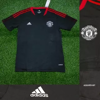 Jersey Prematch Training MU Hitam 2021 2022 Grade Ori Import Baju Sepak Bola Pria Dewasa