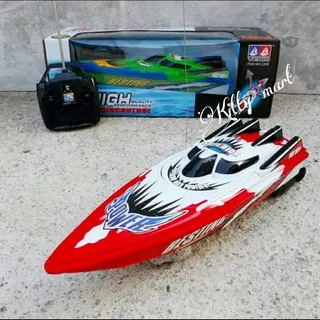 MAINAN PERAHU REMOTE CONTROL KAPAL RC RACING BOAT