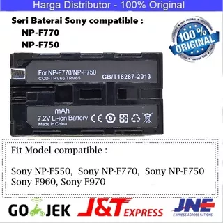 Photos of Baterai Kamera NP-F770 NP-F750 for Sony NP-F550 NP-F770 NP-F750 F960 F970