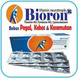 BIORON Vitamin B1 B6 B12 Neurotropik per box