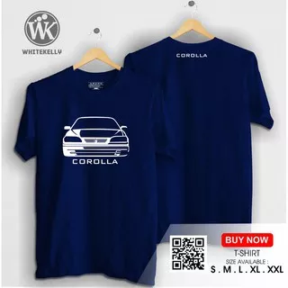 Kaos / Baju / Tshirt Distro Mobil Toyota Corolla AE112 Kaos Otomotif Terlaris Termurah   -assiyah