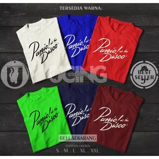 Kaos Baju Panic At The Disco Kaos Musik