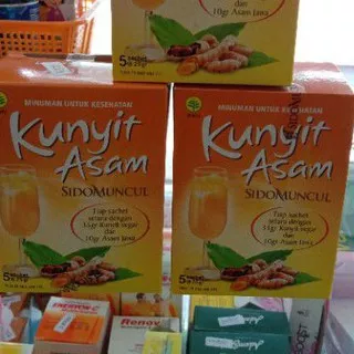 kunyit asam sidomuncul