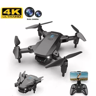Mini Drone 4K Ultra HD Dual Cameras UAV Foldable Altitude Hold Drone Kamera Aerial Photography Toy