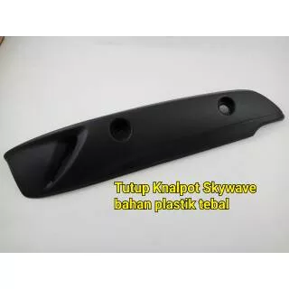 Tutup Knalpot Skywave bahan plastik