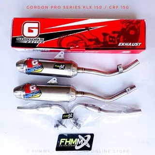 knalpot gordon pro series CRF 150 KLX 150