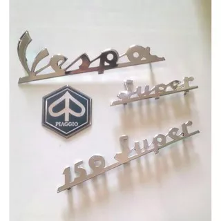 EMBLEM VESPA SUPER Tahun 68 73