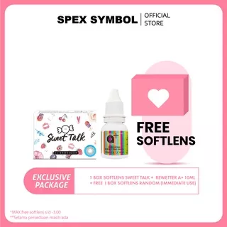 Bundling Sweet Talk Boo + A+ Rewetter 10ML + Free Softlens