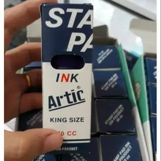 Tinta stempel/tinta Artic ink king size/tinta stamp pad