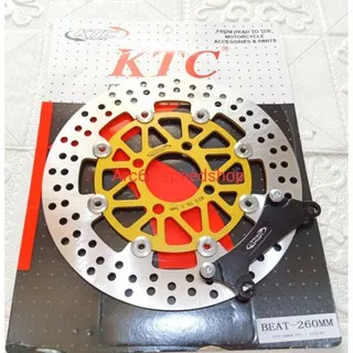 Disc Piringan Cakram Ktc Racing Floating plus Breket 260 mm Beat Scopy Vario