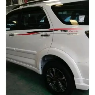 Stiker mobil Trd