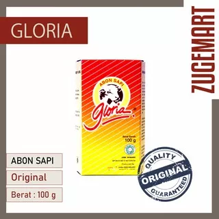 Abon Sapi Gloria / Abon Sapi / Abon Sapi Manis / Abon Sapi Pedas Gloria / Abon Gloria Pedas 100 gr