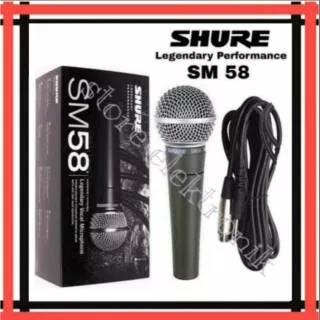 Mic SHURE SM 58 Kw 1 Suara Jernih Karaoke Dan Pidato