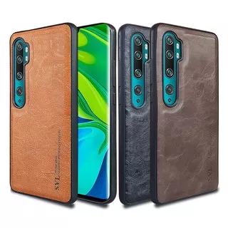 Softcase Leather SVL Case for Xiaomi Mi Note 10 Pro Casing Kulit Slim [ NEW ]