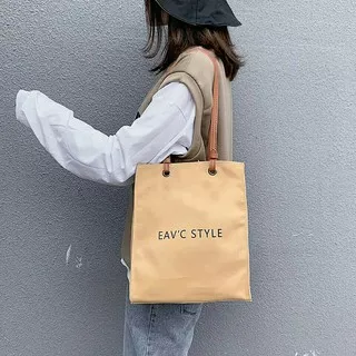 (GARUT 33) (GARUT ORI (GARUT 2) Eav`c Style Tote Bag Resleting Stylish Casual Gaya Terbaru 2020 Tas Totebag Wanita Populer