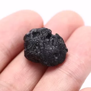 {FCC} 1XTektite Meteorite Raw Specimen Mineral Rock Iron Stone Rough Black Space{newwavebar3.id}