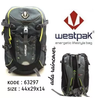 TERBARU RANSEL COWOK TAS GUNUNG WESTPAK ORIGINAL 63297 ADA RAINCOVER HARGA TERMURAH