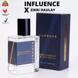 INFLUENCE DURENCE PARFUME X ZIKRI DAULAY PARFUM PRIA WANGI DAN TAHAN LAMA LOVABLE INFLUENCE EAU DE PARFUM BPOM ORIGINAL UNISEX PRIA DAN WANITA WANGI TAHAN HINGGA 12 JAM 50 ML PARFUME LOVABLE INFLUENCE X ZIKRIDAULAY HANDSOME PARFUME