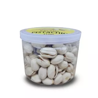 Kacang Pistachio Premium 155gr | Kacang Fustuk | Kacang Ketawa | Kacang Arab Asin - Oleh Oleh Haji