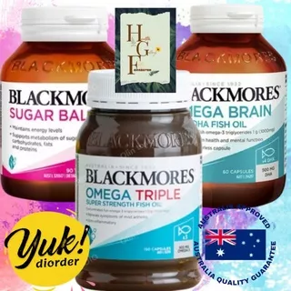 Blackmores Omega Brain & Blackmores Sugar Balance