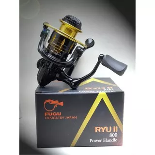 Reel FUGU RYU II 800-3000. Reel Power Handle. Reel UL. Reel Badak. Katrol Dasaran