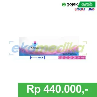 Rapid Tes Narkoba / Drug Test MET Amphetamin (Shabu) Methamphetamine Strip isi 50 test ANSWER