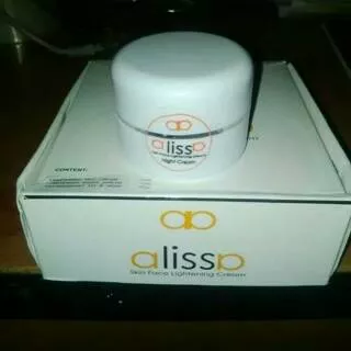 CREAM MALAM ALISSA / CREAM PEMUTIH WAJAH / PEMUTIH KULIT