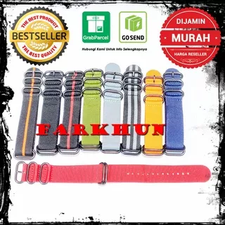 CAKEPP STRAP ORI CANVAS NATO PVD 20 22 24 MM BAND TALI JAM TANGAN KALEP NYLON KANVAS NILON 20MM 22MM 24MM ORIGINAL BEST SELLER