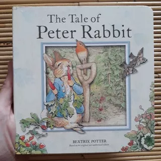 The tale of Peter Rabbit Board Book Buku (new) Boardbook Beatrix Potter Original Illustrated Living Toddler Literature Classic Klasik Literatur Early First Read Reader Aloud Baby Toddler Bayi Balita Buku Cerita Anak Bergambar Ori Original Murah Educative