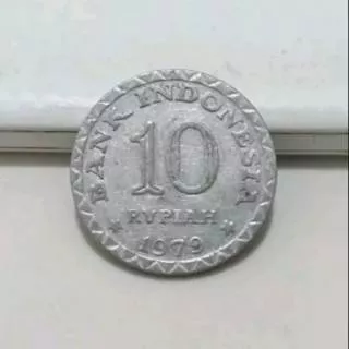 Koin 10 rupiah tahun 1979