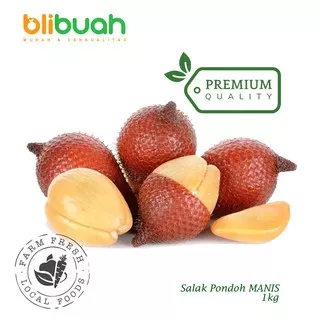 Salak Pondoh MANIS 1Kg / Salak / Buah Salak / Buah Segar