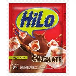 Susu Bubuk HiLo Chocolate 14gr 1 Renceng (10)