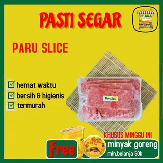 paru slice daging sapi segar fresh beef murah bersih bahan makanan/500gram