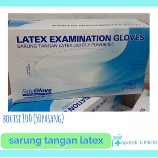 Sarung tangan latex glove termurah / handschoon karet / glove / sarung tangan lateks medis