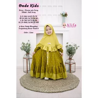 [Bisa Bayar Ditempat / COD] Onde Syari Kids Original By Alifa Gamis Anak Perempuan 2 Tahun Gamis Anak Perempuan Terbaru Pakaian Muslim Anak Perempuan Terbaru Gamis Anak Perempuan Tanggung Gamis anak perempuan Best Seller Murah Berkualitas