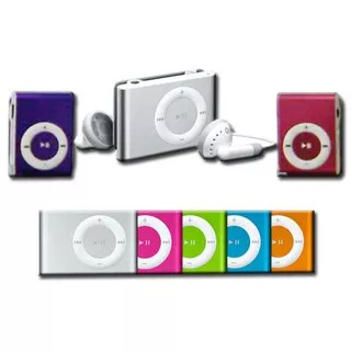 Slim MP3 PLAYER JEPIT (SHUFFEL) | Mini Ipod Music Player