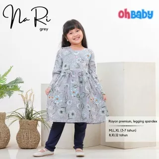 OHBABY SETELAN LEGGING ANAK TERLARIS 3-5 TAHUN