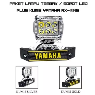 LAMPU TEMBAK / LAMPU SOROT LED MODEL CR-4594 + KUMIS YAMAHA RX-KING , RX-SPESIAL , RX SERIES