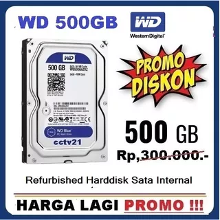 Harddisk HDD Hardisk WD 500GB SATA 3.5 INTERNAL