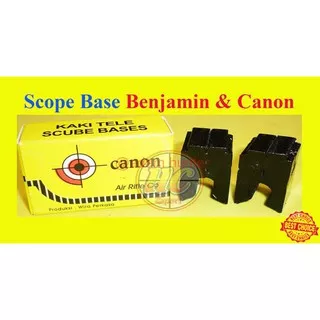 Scope base benyamin & canon ( Mounting dudukan senapan telescope )