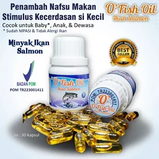 O Fish Oil Minyak Ikan Salmon Vitamin Minyak Ikan Omega 3