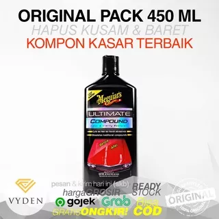 MEGUIARS Ultimate Compound 450ml Kompon Kasar Kerak Air Jamur Kusam MURAH