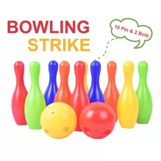 Mainan Anak Bola Bowling Set /  Bowling Strike Game / Mainan Olahraga Anak
