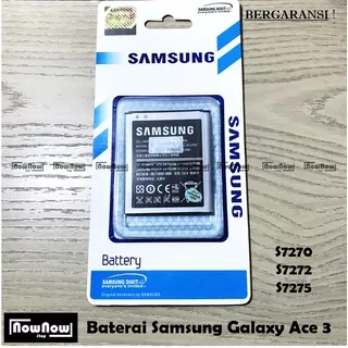 Baterai Samsung J1 Mini J105 J106 Ace 2 i8160 S3 Mini i8190 S Duos S7560 S7562 Original Batre Batrai Battery HP