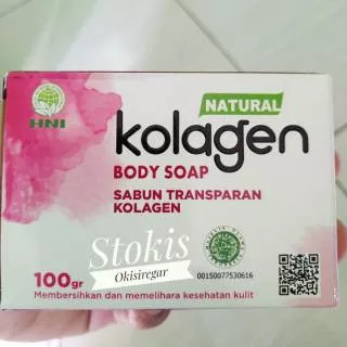 Sabun kolagen Hpai Hni Original untuk kulit dan wajah