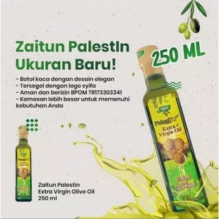 KEMASAN BARU Minyak Zaitun Bisa Diminum Palestin 250ml, Syifa Herbal Alami