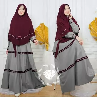 GAMIS WANITA JUMBO GAMIS WANITA MARISTA BAJU WANITA MURAH KEKINIAN MODEL GAMIS SYARI KONDANGAN 2021