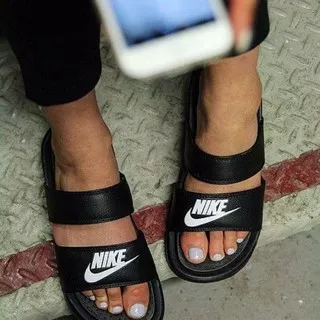 SALE ONLY !! SANDAL NIKE SANDAL BENASSI DUO ULTRA SLIDE BLACK